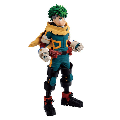 My Hero Academia Izuku Midoriya figure approx. 22cm dynamic hero pose, official Bandai Spirits Banpresto collectible gift