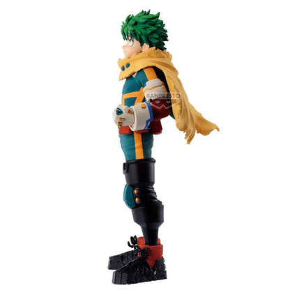 My Hero Academia Izuku Midoriya figure approx. 22cm dynamic hero pose, official Bandai Spirits Banpresto collectible gift