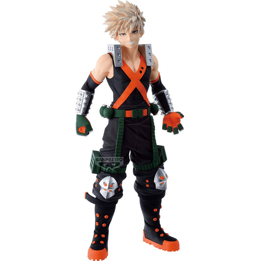 My Hero Academia Katsuki Bakugo 7th Season figure approx. 23cm PVC dynamic pose, official Bandai Spirits Banpresto collectible gift