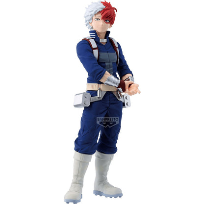 My Hero Academia Shoto Todoroki 7th Season figure approx. 21cm PVC dynamic pose, official Bandai Spirits Banpresto collectible gift