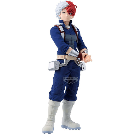 My Hero Academia Shoto Todoroki 7th Season figure approx. 21cm PVC dynamic pose, official Bandai Spirits Banpresto collectible gift
