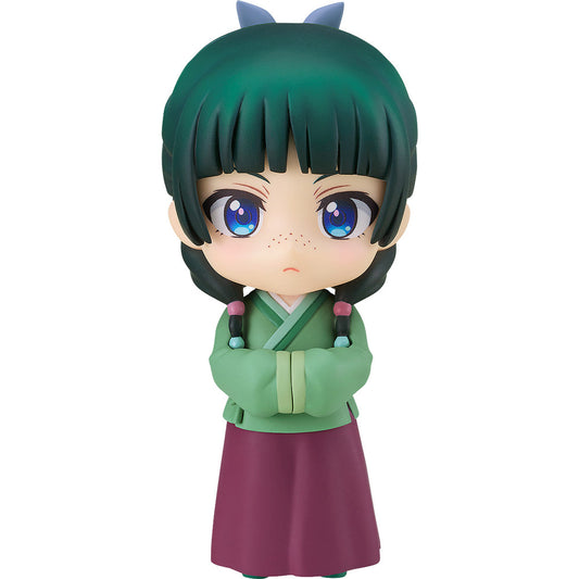 The Apothecary Diaries Nendoroid Maomao #2288 — approx. 100mm Maomao figure with 3 face plates, herb and mortar, cat ears and tail accessories, official Good Smile Company collectible gift