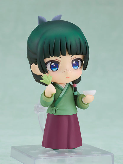 The Apothecary Diaries Nendoroid Maomao #2288 — approx. 100mm Maomao figure with 3 face plates, herb and mortar, cat ears and tail accessories, official Good Smile Company collectible gift