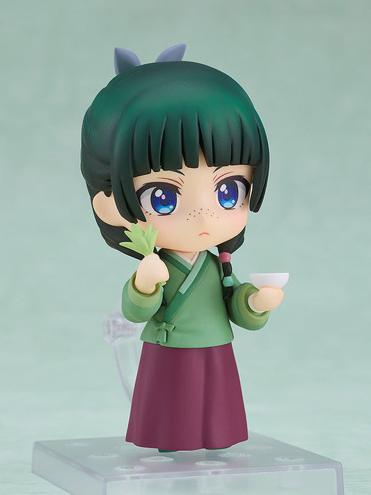 The Apothecary Diaries Nendoroid Maomao #2288 — approx. 100mm Maomao figure with 3 face plates, herb and mortar, cat ears and tail accessories, official Good Smile Company collectible gift