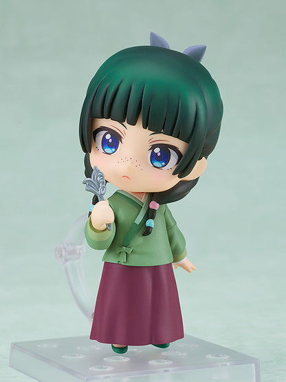 The Apothecary Diaries Nendoroid Maomao #2288 — approx. 100mm Maomao figure with 3 face plates, herb and mortar, cat ears and tail accessories, official Good Smile Company collectible gift