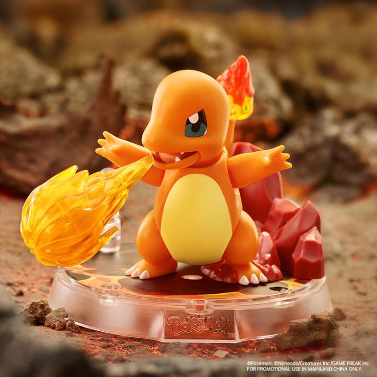 Pokemon Blokees Classic Version-S Pikachu model kit — approx. 9cm poseable ABS figure with 20 moveable joints, official Pokemon collectible gift