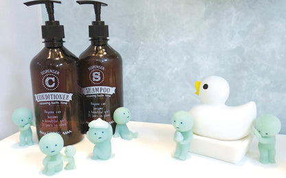Smiski Bath Series blind box — glow-in-the-dark bathroom mini figures, official Dreams Japan