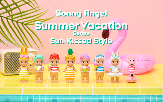 Sonny Angel Summer Vacation Sun-Kissed Style 2026 blind box -- sun-tanned Sonny Angel 8 types including Octopus and Manatee debut, official Dreams Japan collectible