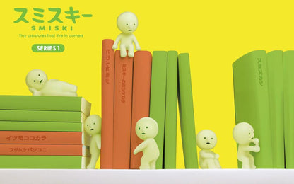 Smiski Glow in the Dark Series 1 blind box — glow-in-the-dark mini figures, official Dreams Japan