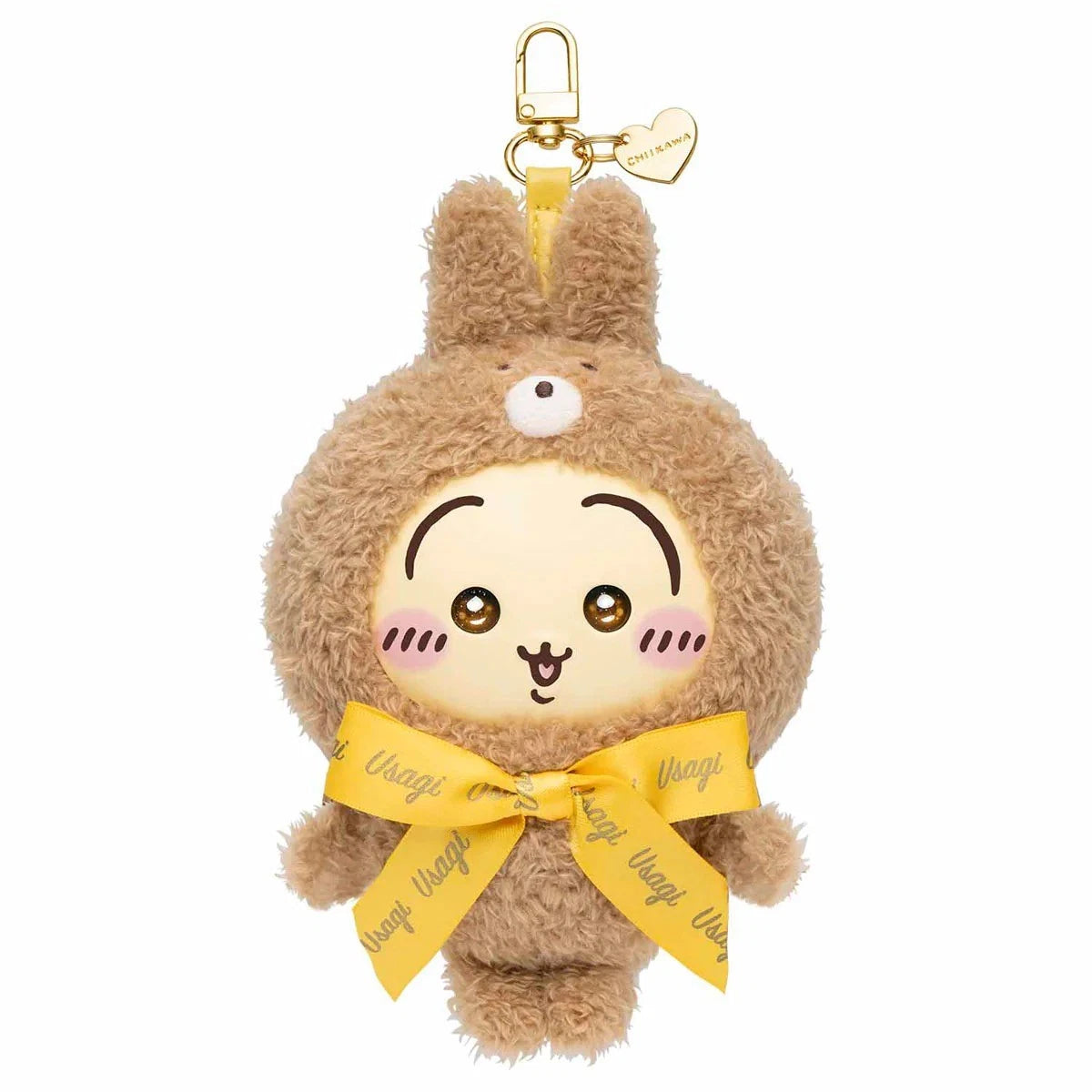 Chiikawa Teddy Bear Kiramekko Plush Keychain