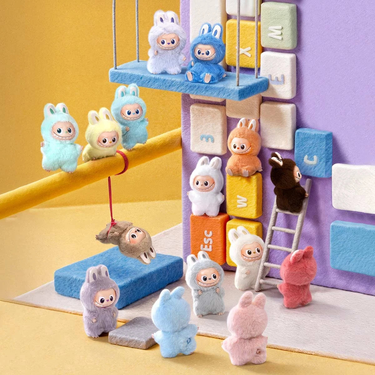 POP MART Labubu V4 Pin for Love