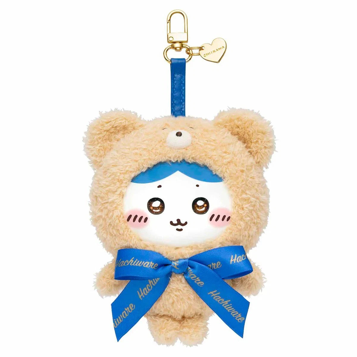 Chiikawa Teddy Bear Kiramekko Plush Keychain