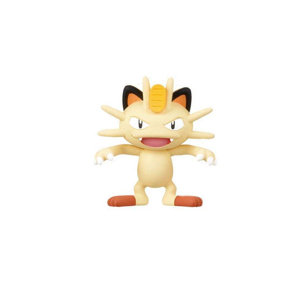 Pokemon Meowth collectible figurine capsule toy